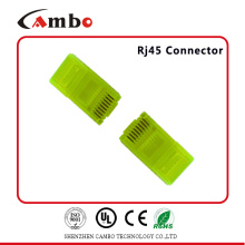 China Manufacturing Best Rj45 Connectors Gold überzogenen Netzwerk-Steckverbinder konkurrenzfähigen Preis